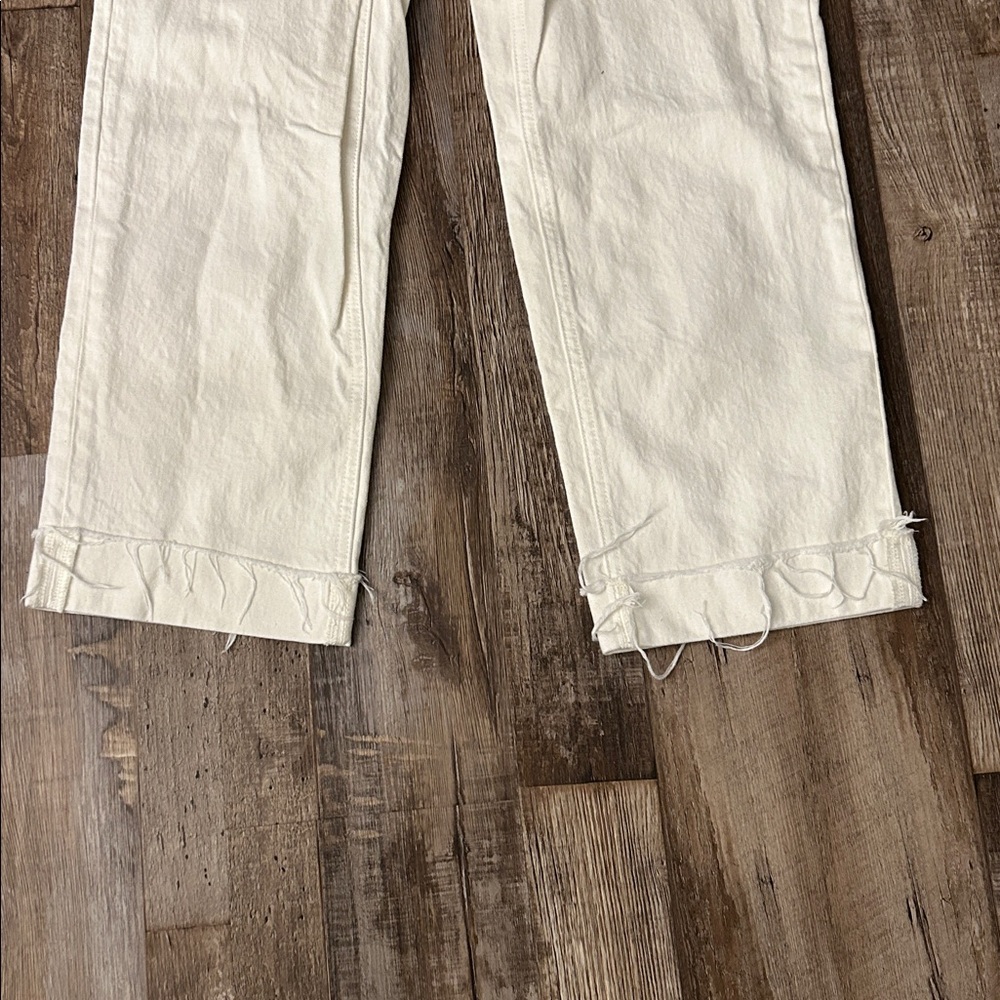 Universal Thread Off-White Highest Straight Jeans - image 3